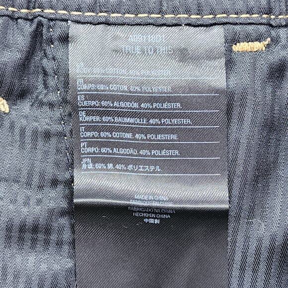 Volcom Shorts Mens 32 Tan Flat Front Chino Bermuda Casual Skater Preppy Summer - Picture 7 of 14